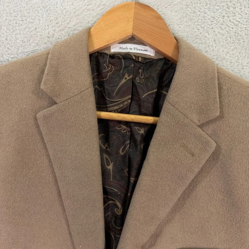 NEW Lauren Ralph Lauren Mens 42S Blazer Wool Silk Cashmere Sport Coat Classic